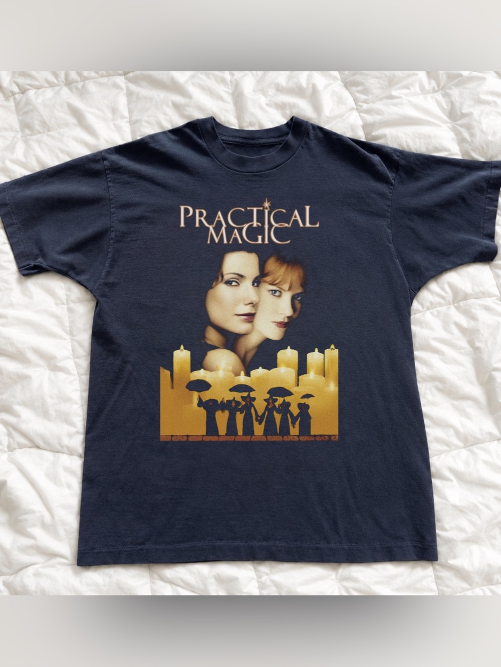 Black Women Practical Magic Graphic Tee - Retro And Vintage